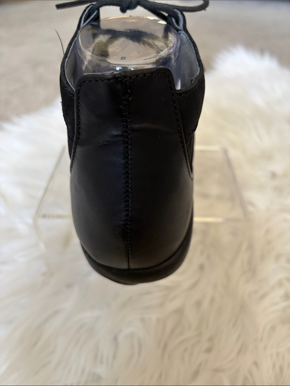 NAOT Kata Women’s Lace-Up Closed Toe Sandals in Black Crackle Leather Size EU 38 - Picture 12 of 16